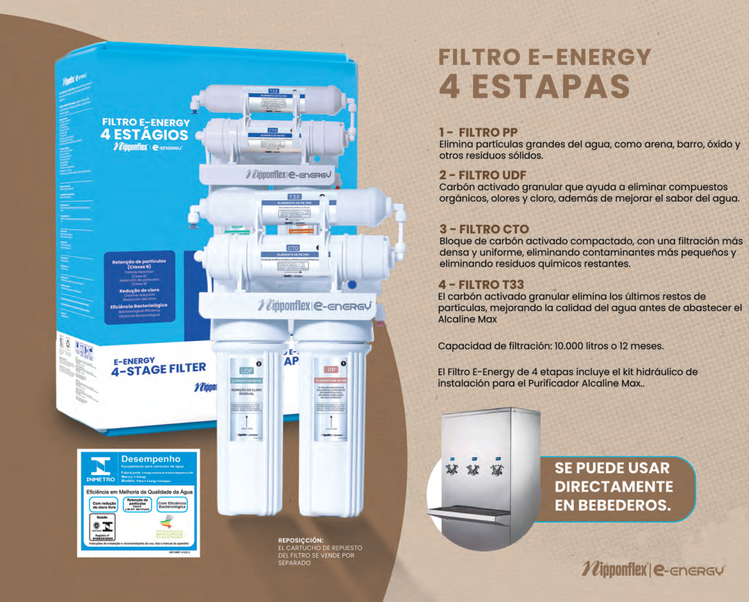 Filtro E-Energy 4 Etapas