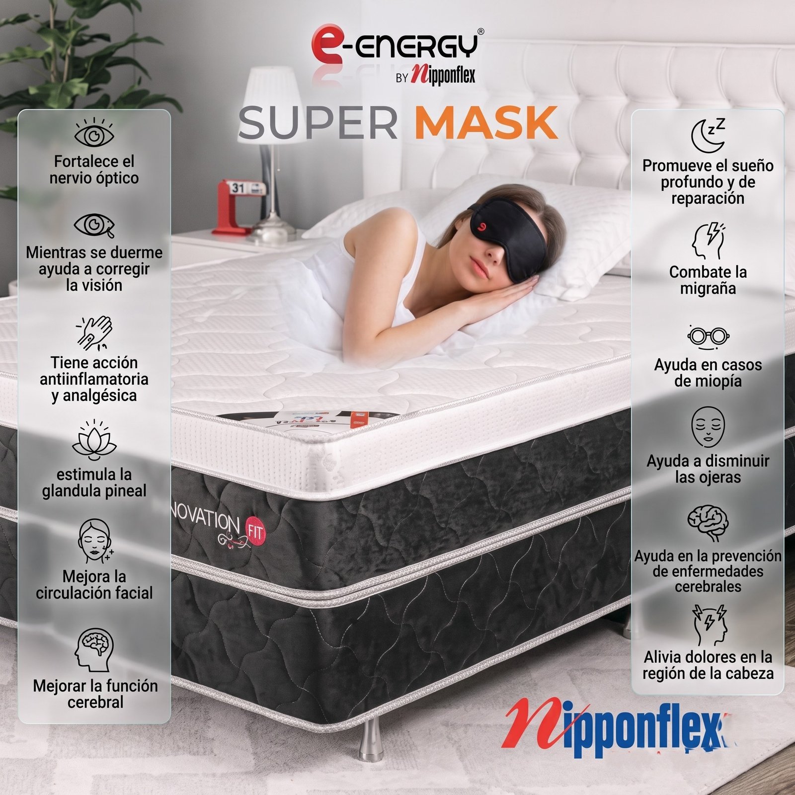 Super Mask e-Energy by NipponFlex